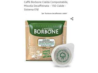 CAFFE' BORBONE  CIALDA COMPOSTABILE MISCELA DECAFFEINATO PER CIALDE BORBONE DECAFFEINATO