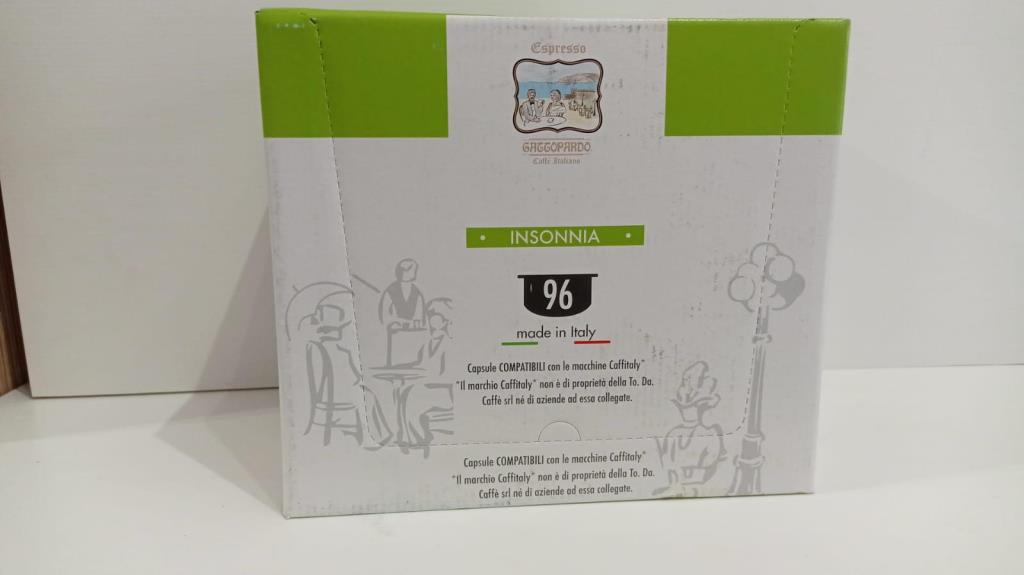 GATTOPARDO  CAPSULE INSONNIA COMPATIBILI CON LE MACCHINE CAFFITALY