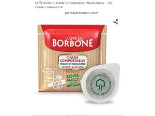 CAFFE' BORBONE  CIALDA COMPOSTABILE MISCELA ROSSA PER CIALDE BORBONE ROSSO