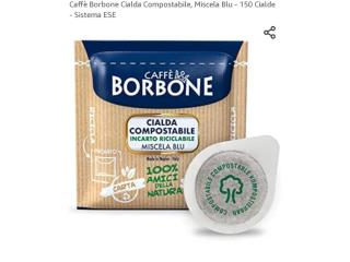 CAFFE' BORBONE  CIALDA COMPOSTABILE MISCELA BLU SISTEMA ESE